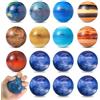 LOEPENLE 15 mini palline morbide planetarie,palline antistress del sistema solare,mini palline antistress in schiuma, giocattoli antistress, palline giocattolo antistress, palline da spremere per bambini