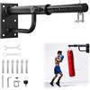 BAKENLON Supporto per Sacco da Boxe, Staffa per Sacco da Boxe da Muro, Regolabile e Girevole, Portata 150 kg, per Palestre Domestiche/Garage/Cantine