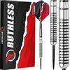 RUTHLESS Ranger I - Set di freccette professionali in tungsteno con punta in acciaio, 22 g e 24 g, con alette e steli (24 g)