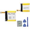 E-yiiviil Batteria di ricambio PL512524G, 400 mAh/3,8 V, compatibile con Amazfit T-rex Verge Lite GTR A1918 A1808 A1801 A1811, con strumenti