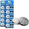 LiCB CR1220 Batteria Bottone al litio 3V, confezione da 10