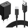Bouge Alimentatore di rete 5 V 2 A USB C universale compatibile con iPhone, Samsung Galaxy, Huawei, LG,Blackview,e-reader,tablet bambini, giocattoli, TV box, cuffie 5 V 2 A