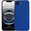 KEJI Cover in TPU, Morbido Custodia Slim Anti Scivolo Custodia Protezione Posteriore Cover Antiurto per iPhone 16e (BLU ELETTRICO)