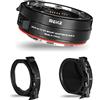MEKE Meike MK-EFTR-C - Adattatore per obiettivo in metallo con filtri Drop-in per fotocamere Canon EF/EF-S su Canon EOS R e EOS RP