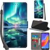 Haninsuze Cover per Huawei Y6 2019 Custodia Cover Pelle Libro Portafoglio con Porta Carte Magnetica Protezione Antiurto Cuoio Flip Case Custodia Cover per Huawei Y6 2019, artico