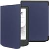 Kepuch Custer Cover per Pocketbook Verse Lite/PRO PB634 / PB629,PU-Pelle Case Custodia - Blu