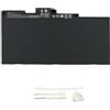 Yafda HCSK ANTIEE CS03XL Laptop Batteria per HP EliteBook 745 755 840 850 G3 G4 848 ZBook 15u G3 G4 mt42 mt43 Series Notebook 800513-001 800231-141 T7B32AA HSTNN-I33C-4 HSTNN-IB6Y HSTNN-UB6S