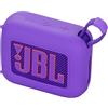 BCMCZCDC Custodia in silicone compatibile con altoparlante Bluetooth portatile JBL Go 4, custodia portatile ultra leggera in silicone