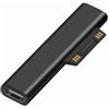 CY Adattatore DC 15V Type-C USB-C Ingresso femmina a uscita Surface Pro8 Pro9 Pro7 Pro6 Pro5 Pro4 Pro X Go Book Adattatore di ricarica