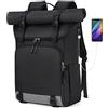 NEWHEY Zaino Porta PC 17.3 Pollici per Uomo e Donna, con Caricatore USB