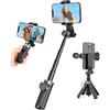 Victiv Mini Bastone Selfie Treppiede Smartphone, Cavalletto per Smartphone con Telecomando, 3-in-1 Estensibile Supporto per Telefono da Tavolo, Portatile Selfie Stick iPhone Tripode Cellulare