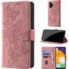 CaseGla Cover per Samsung Galaxy A13 4G/5G/A04S, Rosa | Blocco RFID, Portafoglio Pelle PU, Flip Libro, Porta Carte, Magnetica Libretto, Antiurto Protezione Completa