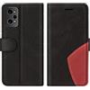 KKEIKO Cover Compatibile con Oppo Realme GT Neo 2, Custodia in PU Pelle per Oppo Realme GT Neo 2, Portafoglio Cover a Libro con Slot per Carte, Nero
