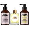 Bali Curls by Hank Ge Bali Curls Set - Gel Definente per Riccioli (150 ml), Crema Idratante per Riccioli (150 ml) e Olio Legante (30 ml) - Kit di Cura per Riccioli Definiti, Lucidi e Ben Curati