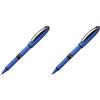 Schneider - Penna roller One Hybrid C 03, Hybrid - Punta conica, 0,3 mm, Nero, 1 pezzo (Confezione da 2)