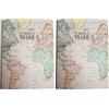 Legami Foglio B5 - Quaderno a Righe, Multicolore (Travel), 18,5x24,8 Cm (Confezione da 2)