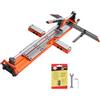 VEVOR Tagliapiastrelle Manuale 1200mm, Macchina da Taglio con Base a Molla e Guida Angolare, Disco in Carburo Tungsteno, Guida Allineamento, per Fai Da Te Piastrelle in Ceramica Pavimenti Cucine Bagni