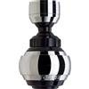 Siroflex 2525/5S Saturn Rompigetto Aeratore Doccetta Rubinetto Cucina Made in Italy Cromato Nero | Aeratore Rubinetto Con Prolunga Snodabile | Areatore Per Rubinetti Con Risparmio Idrico E Filtro