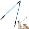 Taglory Guinzagli doppi per due cani/Guinzaglio per Cani Piccolo Medio Grande/Accoppiatore Nessun groviglio/Corda per arrampicata in montagna da 75 cm