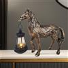 Lanterna di design a LED senza fili H47CM NUNA BLACK | Leroy Merlin