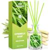 Scent-Hi Citronella Diffusore Profumo Ambiente 200ml, Bastoncini Profumati, Fragranza a Lunga Durata - Regalo per Natale