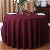 CIEEIN CIEHT Poliestere Tovaglia Rotonda Diametro 160cm-320cm Hotel Ristoranti Eventi Matrimonio Feste Copritavolo Resistente Vino rosso diametro 180 cm