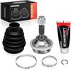 Frankberg Kit Giunti Semiasse lato ruota anteriore Compatibile con 206 Berlina 2A/C 1998-2012 206 Saloon 2007-2008 206 SW 2E/K 2002-2008 206 Van 2001-2009 Replace# 32723C