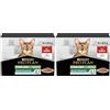 Purina Pro Plan Nutrisavour Kitten Umido Gatto con Tacchino, 10 confezioni da 85g (Confezione da 2)
