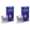 Durex Intense Preservativi Stimolanti con Nervature e Gel Stimolante, 6 Profilattici (Confezione da 2)