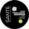 SANTE Naturkosmetik Polvere minerale Loose in polvere trasparente, fissa a lunga durata, per una carnagione uniforme, con aloe vera biologica, vegano, 12 g