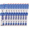 三菱鉛筆 uni Ink Refills for One P - One F Gel Pens - 0.38 mm - Blue Ink - Set of 10 [UMR-038S]