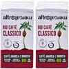 ALTROMERCATO - Biocaffè classico macinato per moka - caffè biologico arabica e robusta - da commercio equo e solidale, America Latina e India - gusto intenso ed equilibrato- 250 g (Confezione da 2)