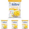 NATTURA Cornetti di Mais Bio, Snack Senza Glutine e Lattosio, a Basso Contenuto di Grassi Saturi, Prodotto Vegano Senza Olio di Palma e Grassi Idrogenati, Confezione da 180 g
