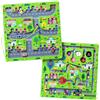 Tymokcall Puzzle magnetico 2 in 1 con numeri auto, labirinto magnetico, alfabeto, puzzle in legno double face, giocattolo prescolare, regalo per ragazzi e ragazze dai 3 ai 5 anni
