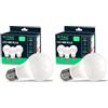 V-TAC 3x Lampadine LED con Attacco E27 8,5W (Equivalenti a 60W) A60 806 Lumen - Lampadine Nuova Generazione - 3000K Luce Bianca Calda (Box 3 pezzi) (Confezione da 2)