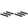 Rayher Set di 6 fili artigianali per lavori di filo metallico, fioristica e corona di ferro, diametro 0,65 mm, ricotto, 3x100 g, nero, 24127576