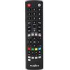 NEDIS Telecomando universale - preprogrammato - 4 dispositivi Disney + Button/Google Play Button/Netflix Button/YouTube Button - Infrarossi - Nero