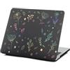 HLAAJJX Case Cover Compatibile con Macbook Pro 14 pollici M1 M2 M3 M4 Max (2021-2024) A2442 A2779 A2918 A2992 Touch ID, Custodia Rigida per Macbook Pro 14 Max Retina,Fiore