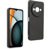 REY Cover in Gel TPU Nera per XIAOMI REDMI A3 4G, Ultra Sottile 0,33 mm, Morbido Flessibile, Custodia Silicone