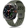 RoYiio Cinturino per Samsung Galaxy Watch Ultra 2 47mm | Silicone Cinturino per Samsung Galaxy Watch Ultra 2 2026/Ultra 2025/Ultra 2024, Morbido e Comodo e Impermeabile e Traspirante