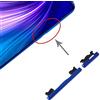 senza marchio KIT TASTI ESTERNI LATERALI compatibile con XIAOMI REDMI NOTE 8 PRO (6.53) TASTINO ACCENSIONE power ON OFF + PULSANTE controllo VOLUME side keys (Blu)