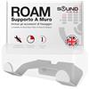 Sound bass Roam Staffa per Montaggio a Parete, Bianco, Singola (1 Pezzo), Compatibile con Sonos Roam, Roam 2 e Roam SL | Include Kit di Montaggio | Progettata nel Regno Unito