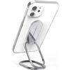 VAWcornic Anello Supporto Ring Cellulare - 540° Doppio senso di rotazione Universale Cellulari Anello Metallico Rotazione Telefono Ring Holder per iPhone, Samsung Galaxy, Huawei Altro - Argento