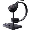 Yealink WH62 Cuffie Wireless DECT con Microfono a Cancellazione del Rumore, Cuffie da Lavoro per Telefono Fisso e PC, Certificate Teams, Portata Wireless 160m, Autonomia 14 Ore, Comfort Prolungato