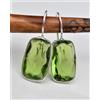 Lush Peridoto Topazio Gemma 925 Argento Sterling Fatto a Mano Orecchino S-43