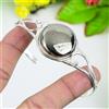 Apache Oro Gemma 925 Argento Sterling Fatto a Mano Bracciale RM-25