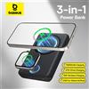 Baseus 27W Banca di potere magnetica 10000mAh 15W Batteria esterna di ricarica wireless per iPhone iWatch AirPods Samsung Xiaomi Poco