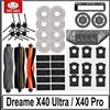 Dreame X40 Ultra / X40 Pro / L40 Ultra Robot Aspirapolvere Pezzi di ricambio Spazzole laterali principali Panni per mocio Filtri HEPA Sacchetti per la polvere Accessori