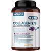 Nutracle Collagene Idrolizzato Verisol® 2500 mg + Acido Ialuronico + Coenzima Q10 - Integratore Pelle, Capelli e Ossa con Biotina, Zinco e Vitamina C - 120 compresse, Nutracle