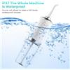 NONE Idropulsore portatile professionale senza fili per denti, irrigatore orale ricaricabile con 3 modalità e trapano ad acqua, impermeabile IPX7